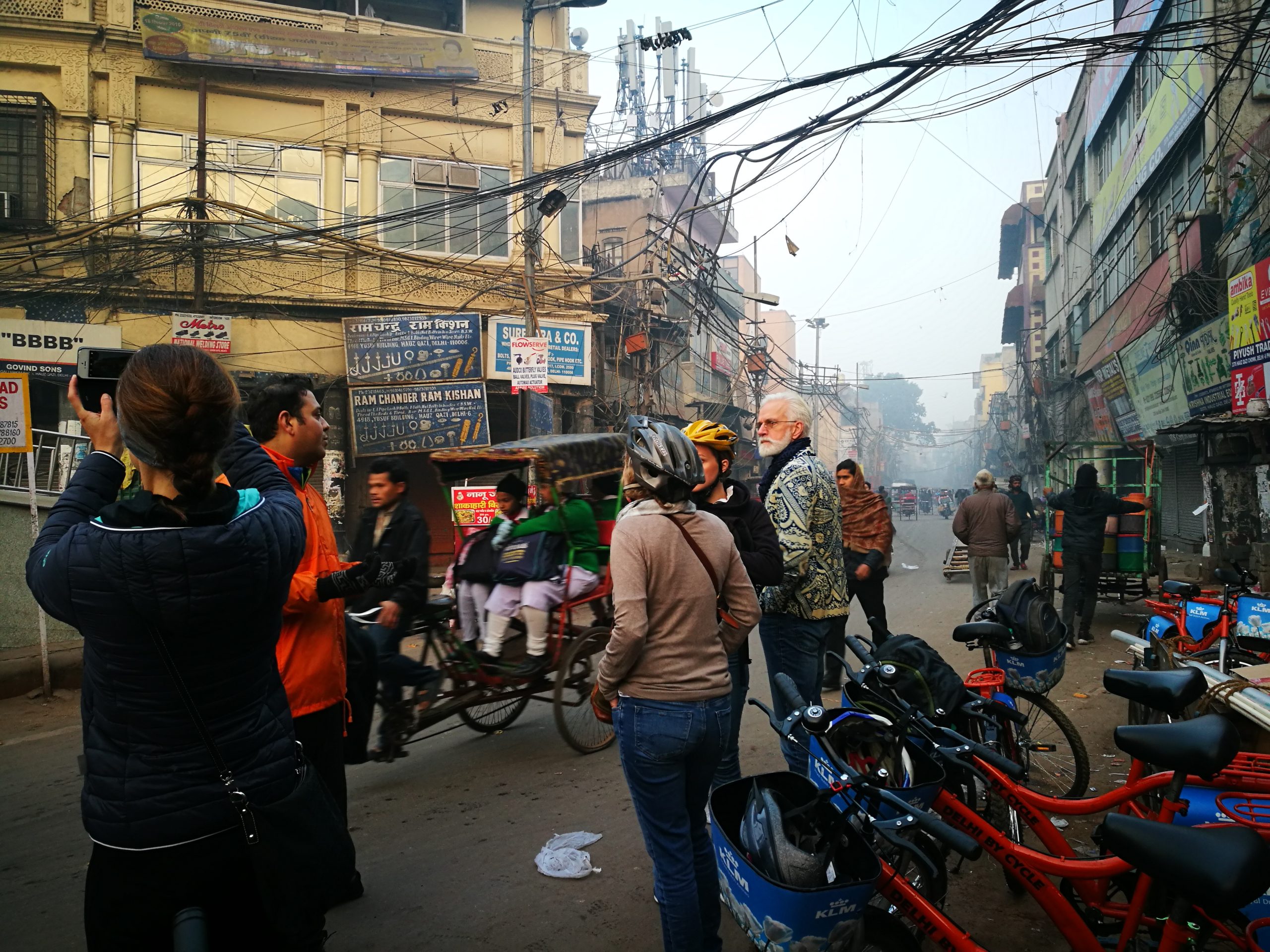オールドデリー自転車ツアー